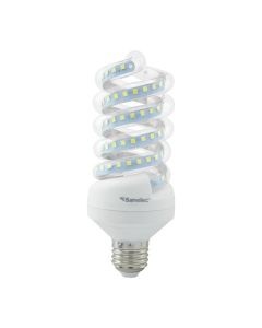 Foco led tipo mini twister, luz cálida 20 W