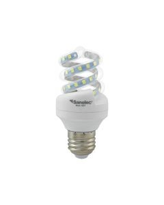 Foco led tipo mini twister, luz fría 8 W