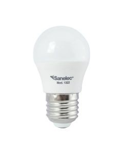 Foco led tipo A19, luz fría 3 W