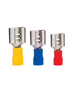 TERMINAL HEMBRA AISLADA 12-10 AWG 1/4" 6.35mm AM ...