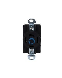 RECEPTÁCULO CON SEGURO ARGOS DE MEDIA VUELTA 4 POLOS  ...