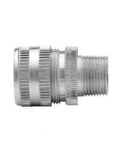 CONECTOR GLANDULA ALUMINIO MACHO    1 1/2"   DE  ...