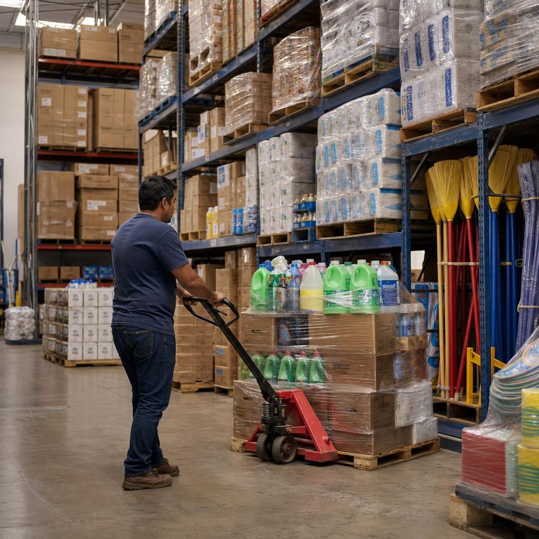 Almacén de producto de Lámparas de Hogar en México